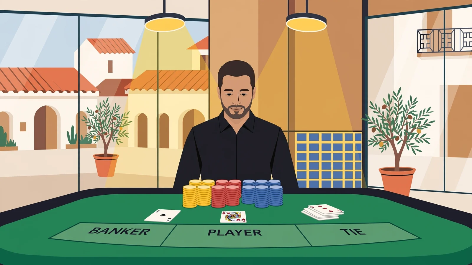 Casinos online de baccarat en vivo con crupier