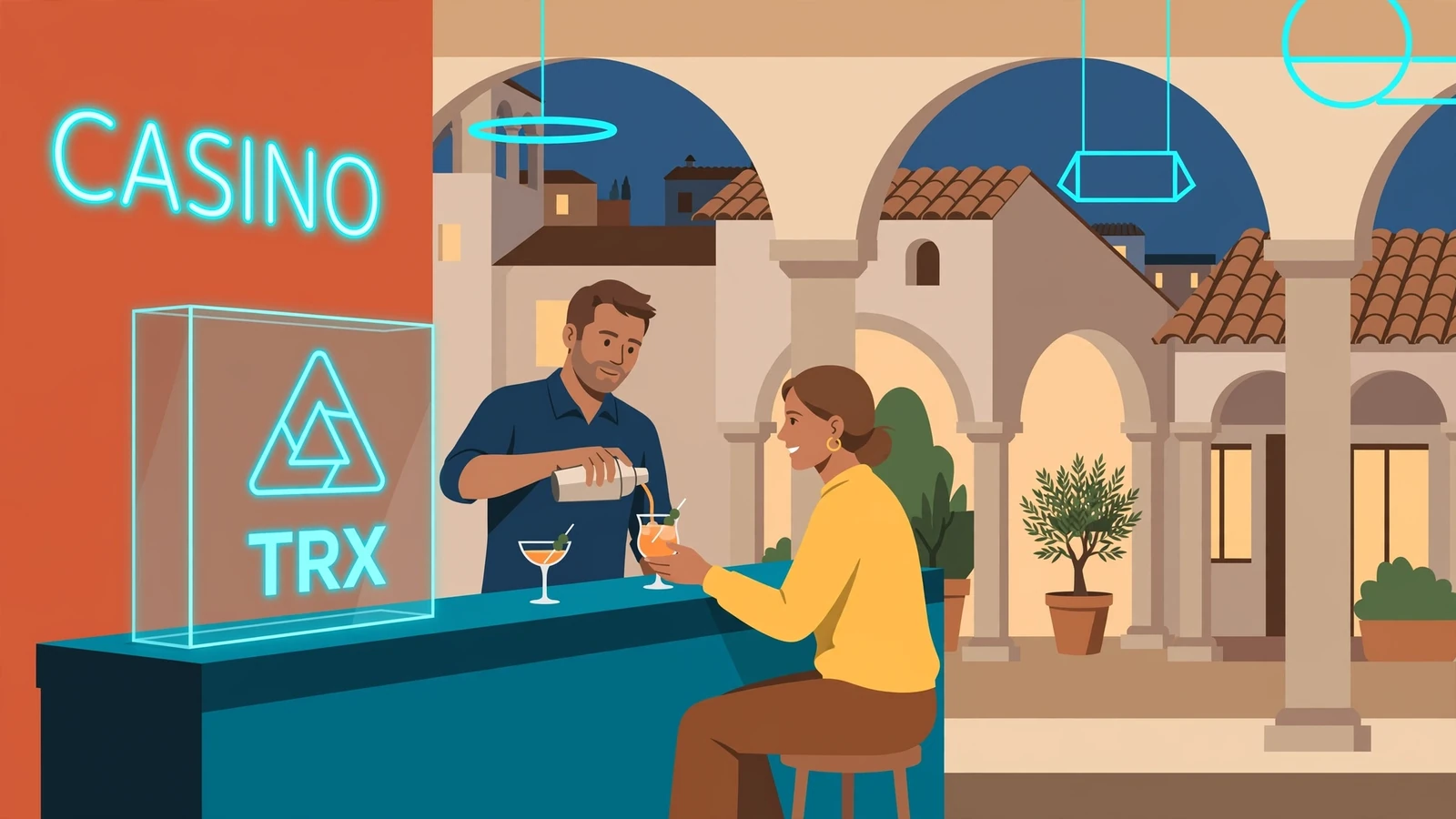 Casinos online que aceptan TRX en España